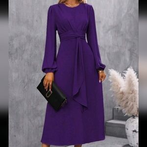 Dark Purple Maxi Dress